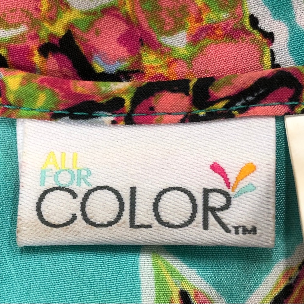All For Color pineapple print tank top - Picture 6 of 7